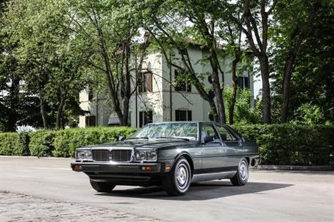 40 años de la presentación del Maserati Quattroporte al Presidente de Italia