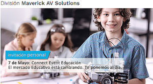 Connect Event Education de Maverick AV Solutions presenta las mejores soluciones del mercado para el sector educativo