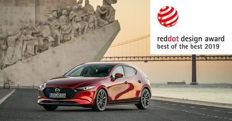 El nuevo Mazda 3 máximo galardón de los premios de diseño Red Dot 2019
