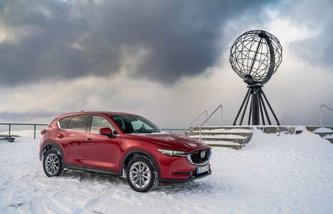 El Mazda CX-5 2019 conquista el Círculo Polar Ártico