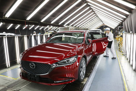 Mazda celebra los 50 millones de vehículos fabricados en Japón