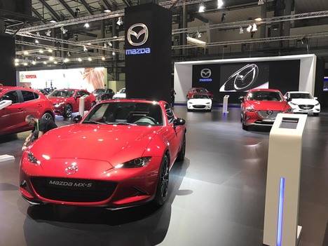 Mazda duplica su resultado comercial en el Salón de Barcelona