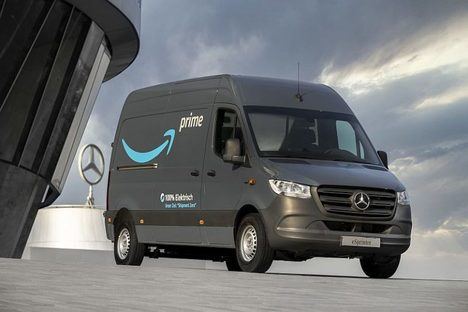 Amazon encarga más de 1.800 furgonetas eléctricas a Mercedes-Benz Vans
