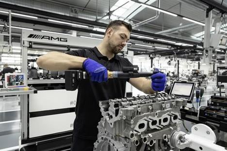 Nuevo motor sobrealimentado de cuatro cilindros de Mercedes-AMG