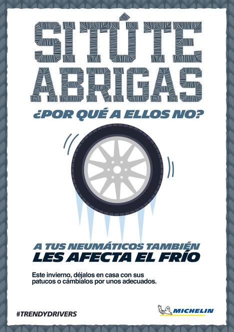 Michelin conciencia sobre la importancia de los neumáticos de invierno
