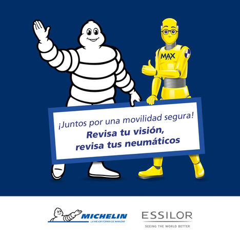 Michelin y Essilor lanzan una campaña de sensibilización
