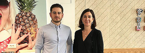 Mireille Messine, CEO de Splio y Rabye Marouene, CEO y co-fundador de Gowento.