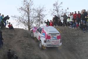 Rubén Gracia, campeón de España con su Mitsubishi L200