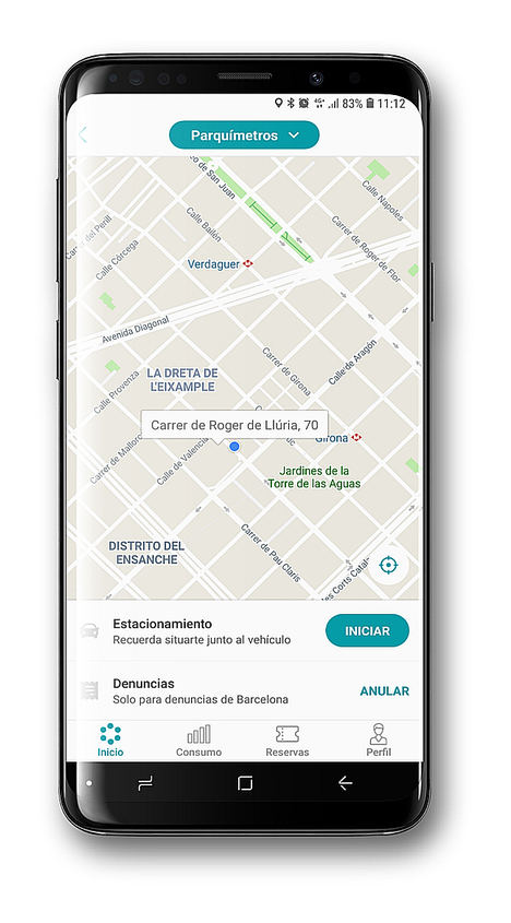 BSM autoriza a la “app” Bip&Drive para el pago de los parquímetros de Barcelona