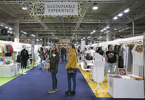 La Moda sostenible sigue ganando protagonismo en MOMAD, a través de su área Sustainable Experience