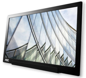 AOC lanza el monitor portátil de 15,6" I1601P con conexión híbrida USB-C y USB-A