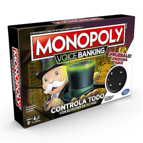 Hasbro presenta Monopoly Voice Banking, la primera edición del juego que incluye control por voz mediante un altavoz inteligente