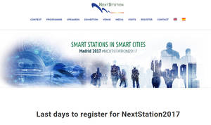 El Congreso NextStation 2017 convertirá a Madrid en el centro de la transformación digital del sector ferroviario internacional