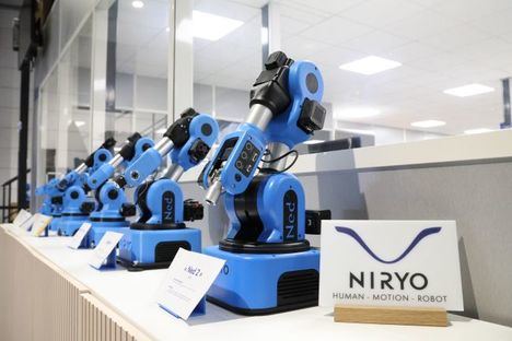 Niryo, la startup que democratiza los brazos robóticos colaborativos, recauda 10 millones de euros para proseguir su expansión internacional
