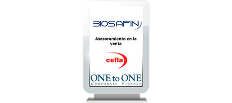 ONEtoONE asesora a la empresa italiana Biosafin Srl en su venta a CEFLA Società Cooperativa