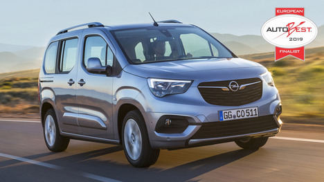 El Opel Combo Life finalista de los Premios AUTOBEST