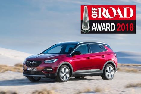 El Opel Grandland X gana el premio Off Road