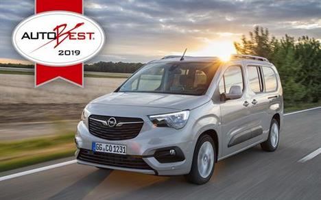 El Opel Combo Life triunfador en la Gala Autobest