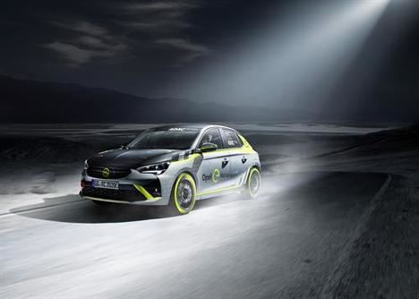 Opel primero en presentar un coche eléctrico de Rallies