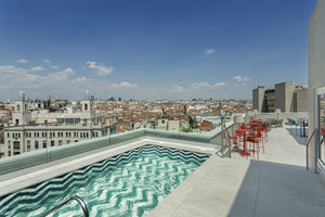 Kike Sarasola abre su nuevo hotel, Room Mate Macarena, en plena Gran Vía madrileña con una espectacular terraza