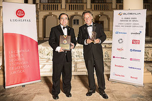 Legálitas y Juan José Hidalgo premiados por la Cámara de Comercio España-EEUU de Miami