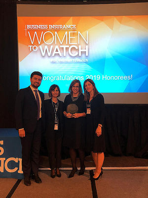 Benedetta Cossarini, premio Business Insurance Women to Watch EMEA 2019