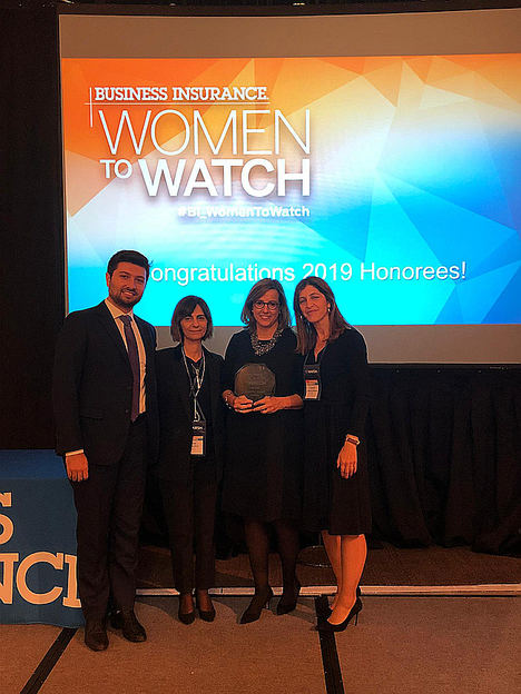 Benedetta Cossarini, premio Business Insurance Women to Watch EMEA 2019