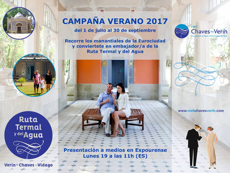 La Eurocidade Chaves- Verín invita a los visitantes a convertirse en embajadores de esta ruta termal