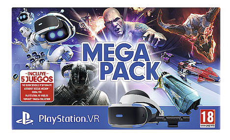 PlayStation® anuncia el Mega Pack PlayStation®VR con cinco grandes videojuegos