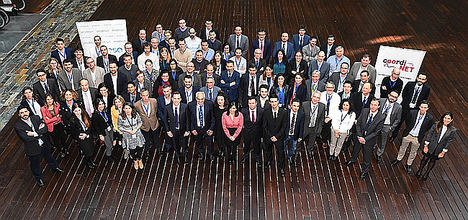 Participantes en el proyecto, en la sede de Endesa en Madrid.