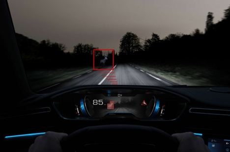 Peugeot 508 con “Night Vision”