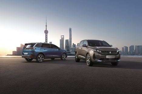 Peugeot lanza su familia SUV en el Salón de Shanghái 2021