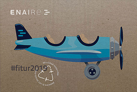 ENAIRE presenta en Fitur su compromiso con la movilidad sostenible de la navegación aérea en línea con la futura ley de Fomento