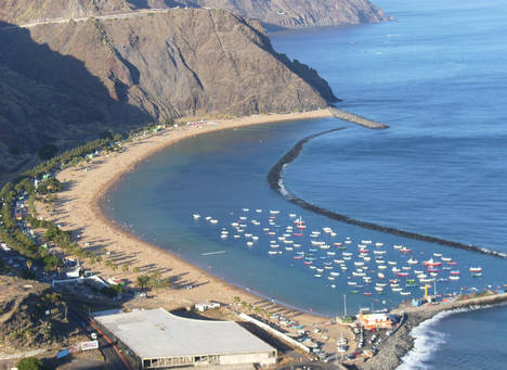 Playa las Teresitas, Santa Cruz de Tenerife.