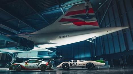 Porsche 917 frente a 911 RSR