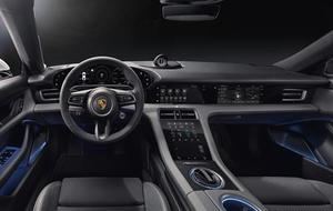 Interior del nuevo Porsche Taycan