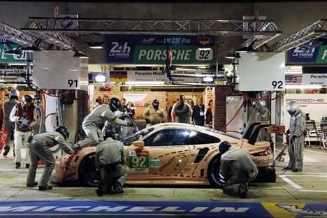 Doblete de Porsche en las 24 horas de Le Mans en las categorías GTE