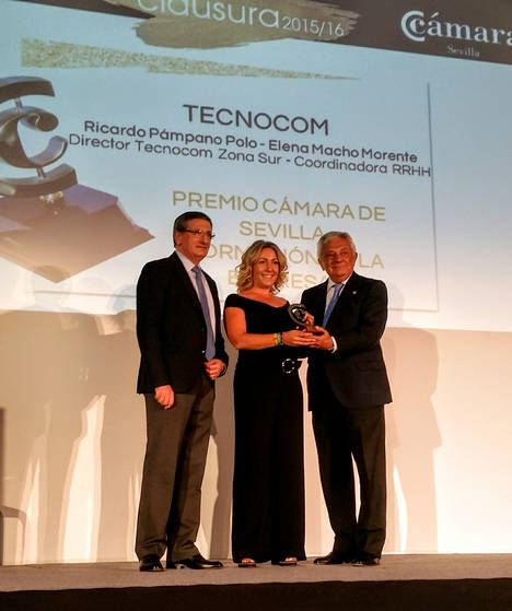 Premio Formación de la Cámara de Comercio de Sevilla a Tecnocom