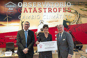 El Observatorio de Catástrofes de la Fundación Aon España entrega el Premio Divulgación Científica José María Sarriegi 2019