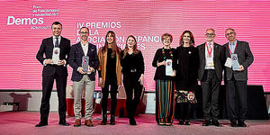 María Entrecanales y Ana Varela, y las Fundaciones Alimerka, Entreculturas y “la Caixa” reciben los IV Premios de la Asociación Española de Fundaciones