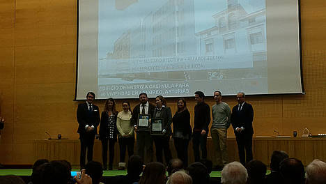 El proyecto de edificio de consumo nulo de HUNOSA logra un accésit en la gala de los premios de construcción sostenible de la Junta de Castilla y León