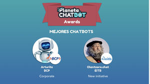BCP Perú y Olentzero.chat, nombrados los mejores chatbots