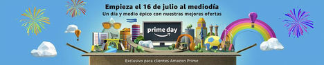 Amazon anuncia Prime Day 2018 – un día y medio de compras épico que empieza el 16 de julio con miles de ofertas para los clientes Prime de Amazon.es