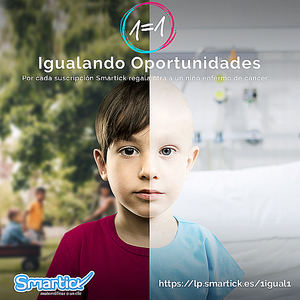 Smartick lanza el Programa 1=1 con motivo del Día Internacional del Cáncer Infantil