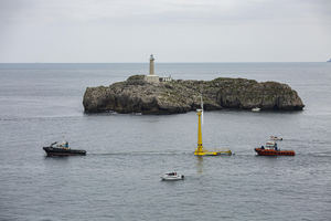 Puesta en marcha de la primera plataforma eólica flotante en Santander