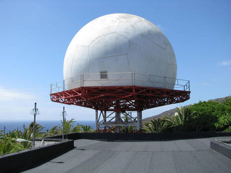 Nuevo radar de ENAIRE en la Isla de La Palma.
