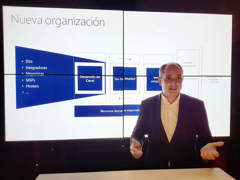 Rafa Sanz - director de Empresas y Partners de Microsoft Ibérica.