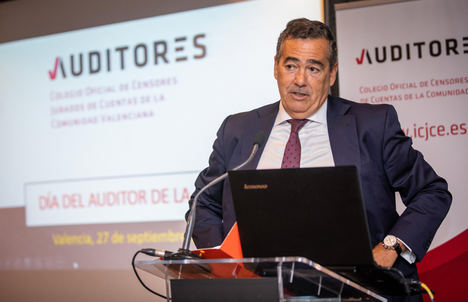 Rafael Nava, presidente Colegio Auditores Comunidad Valenciana.