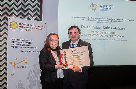 Rafael Ruiz Calatrava, premio SESST 2018.