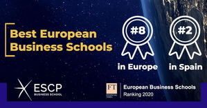 ESCP Business School en el puesto #8 en el ranking de European Business Schools del Financial Times